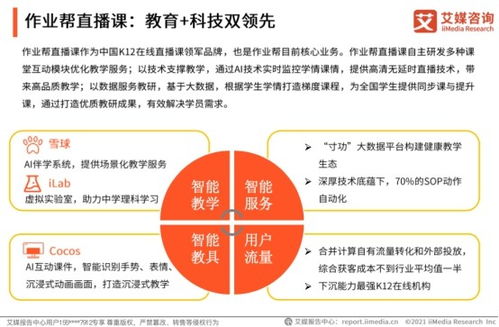 艾媒咨詢 2020中國k12在線教育行業報告 作業幫高質量教學服務推進教育普惠